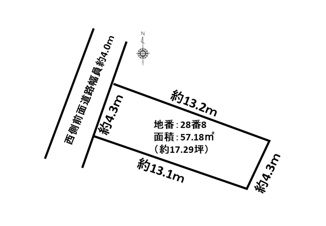 【日進市浅田町】区画図